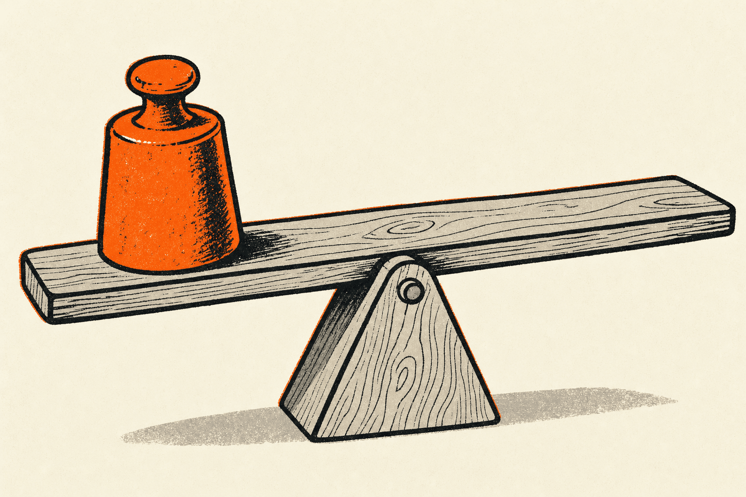 Editorial illustration for “Active vs Passive Voice Writing: When Each Works Best” — ReverseGPT