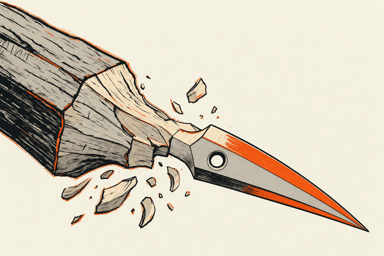 Editorial illustration for “How to Humanize AI Text Without Losing Your Meaning” — ReverseGPT