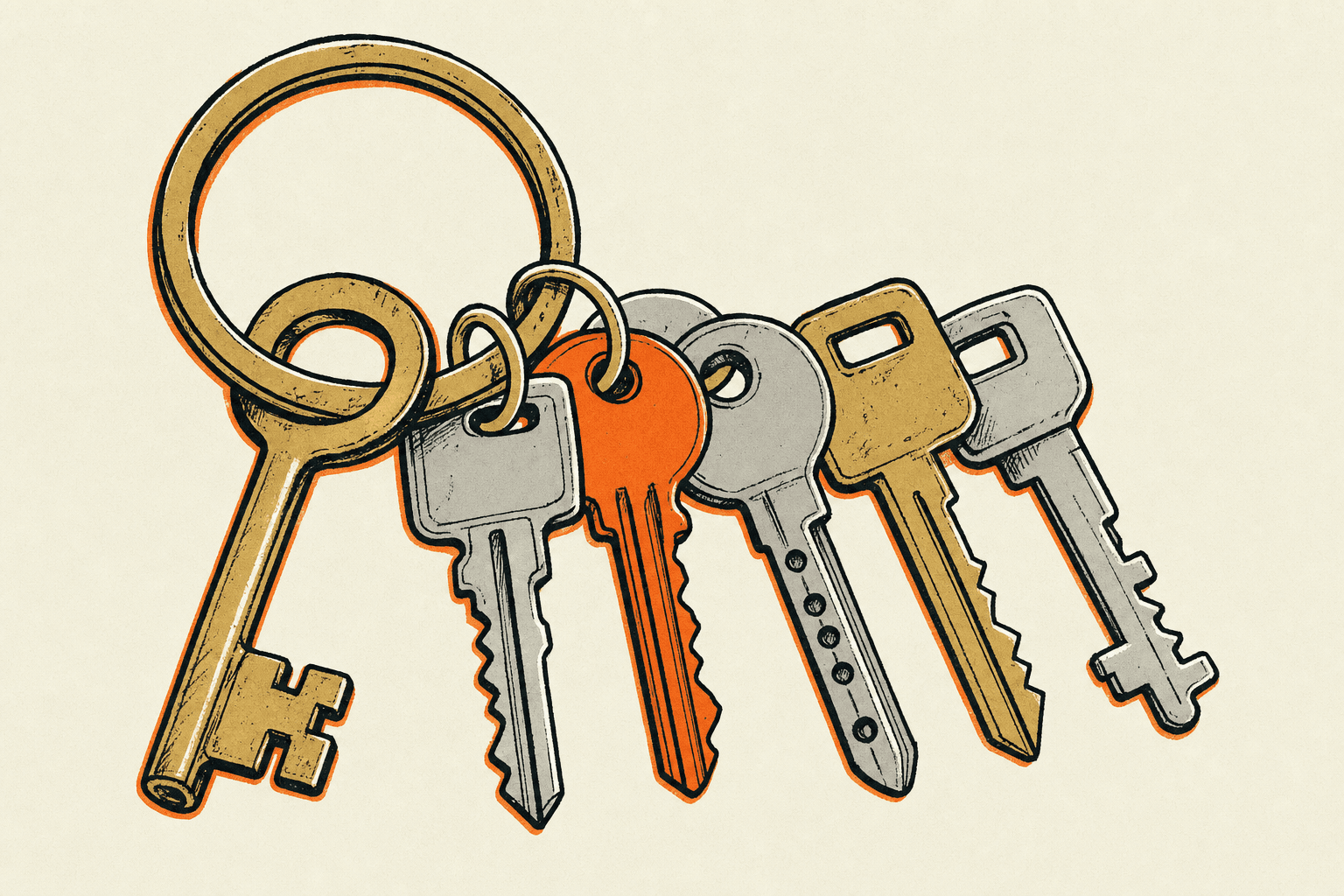 Editorial illustration for “MLA Format Citation Generator: Build a Clear Works Cited” — ReverseGPT