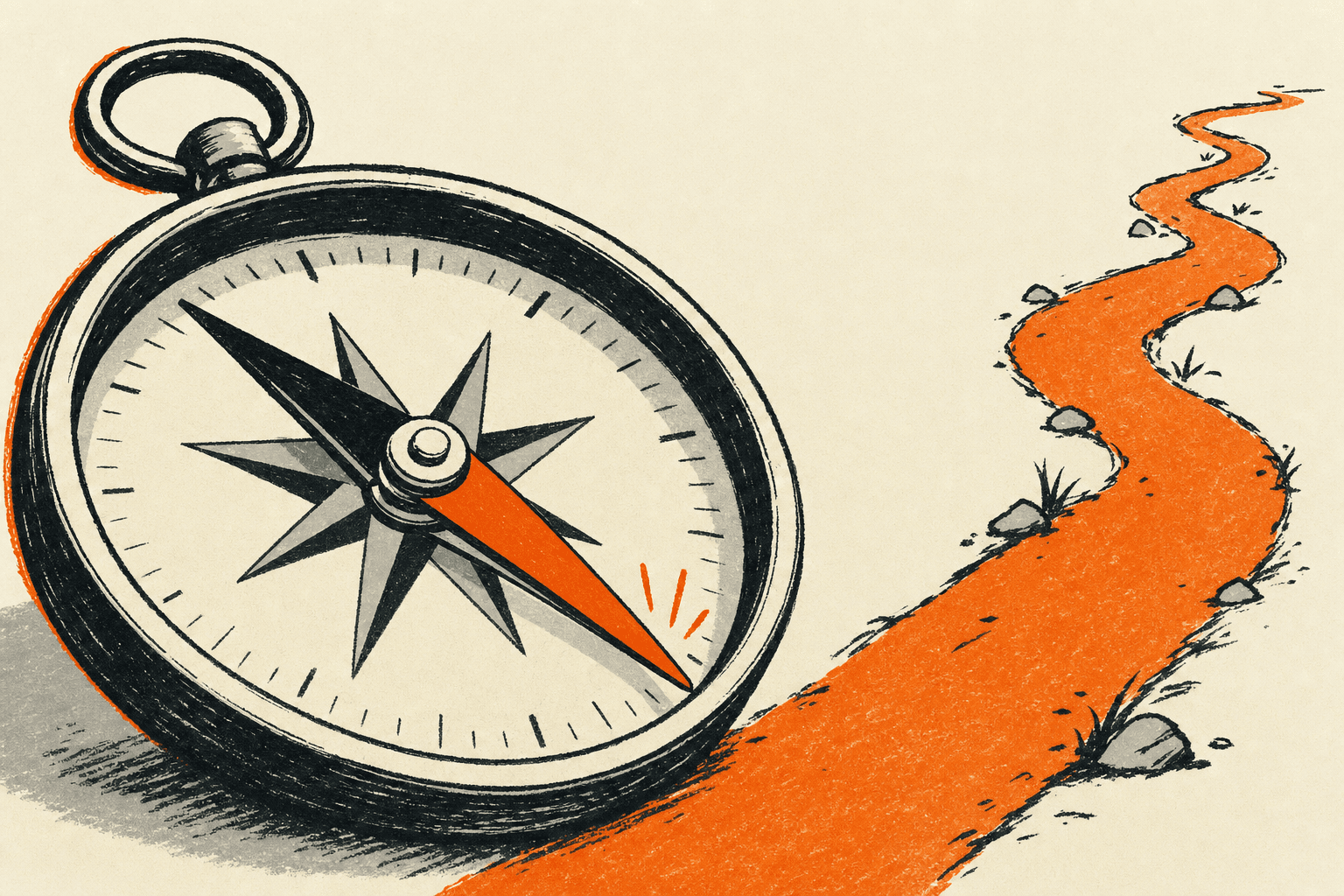 Editorial illustration for “How to Write a Thesis Statement That Guides Your Essay” — ReverseGPT